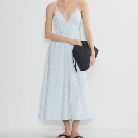 Aritzia Encourage Poplin Dress - Picture 1 of 5